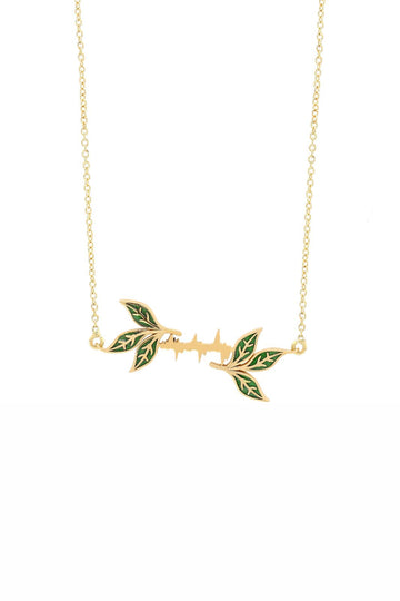 Personalised Lubb-Dupp Caress Necklet With Chain