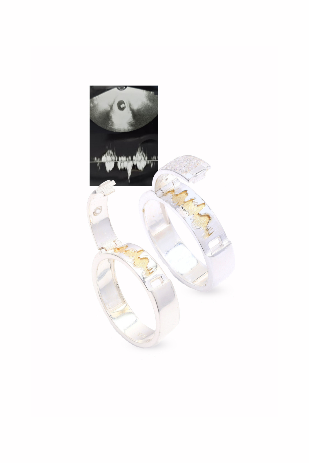 Personalised Lubb-Dupp Hidden Treasure VOW Loops
