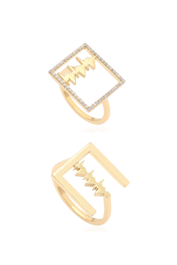 Personalised Lubb-Dupp Squared VOW Loops