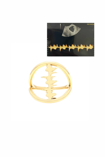 Personalised Lubb-Dupp Curvy Loop