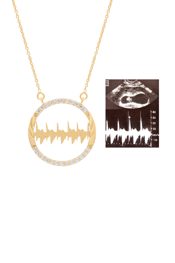 Personalised Lubb-Dupp Diamond Necklet On Signature Chain