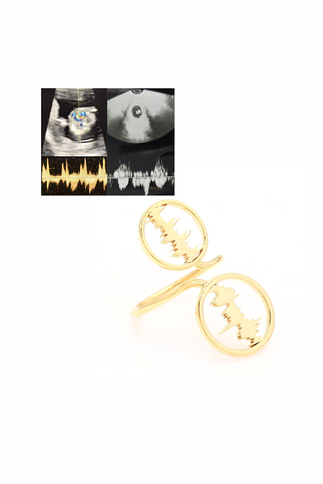 Personalised Lubb-Dupp Duo Linear Loop