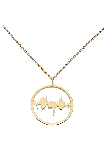 Personalised Lubb-Dupp Necklet with chain